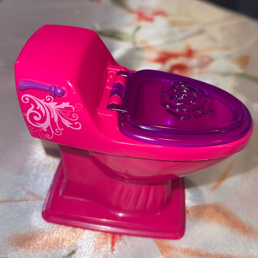 Barbie toilet
